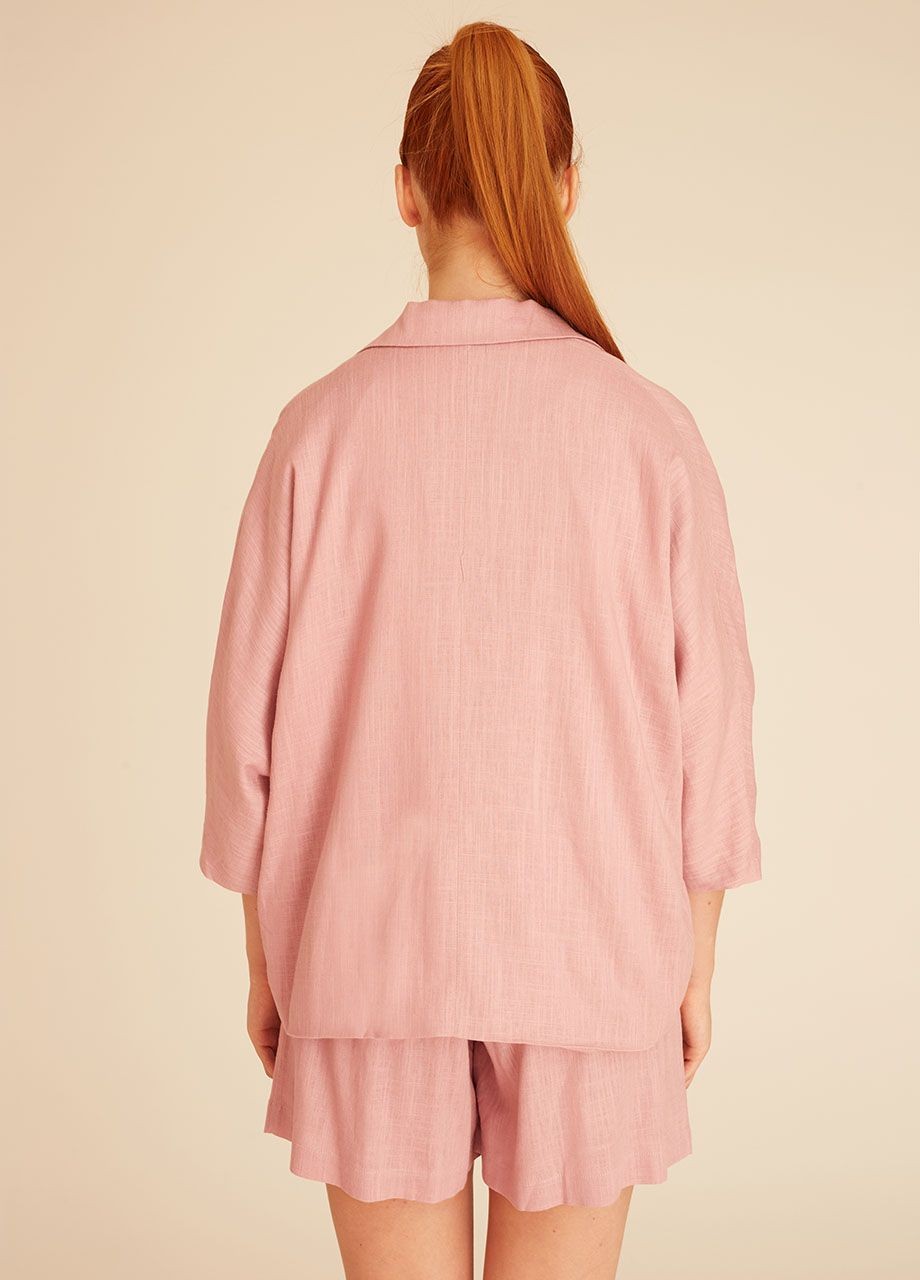 Linen jacket lilac