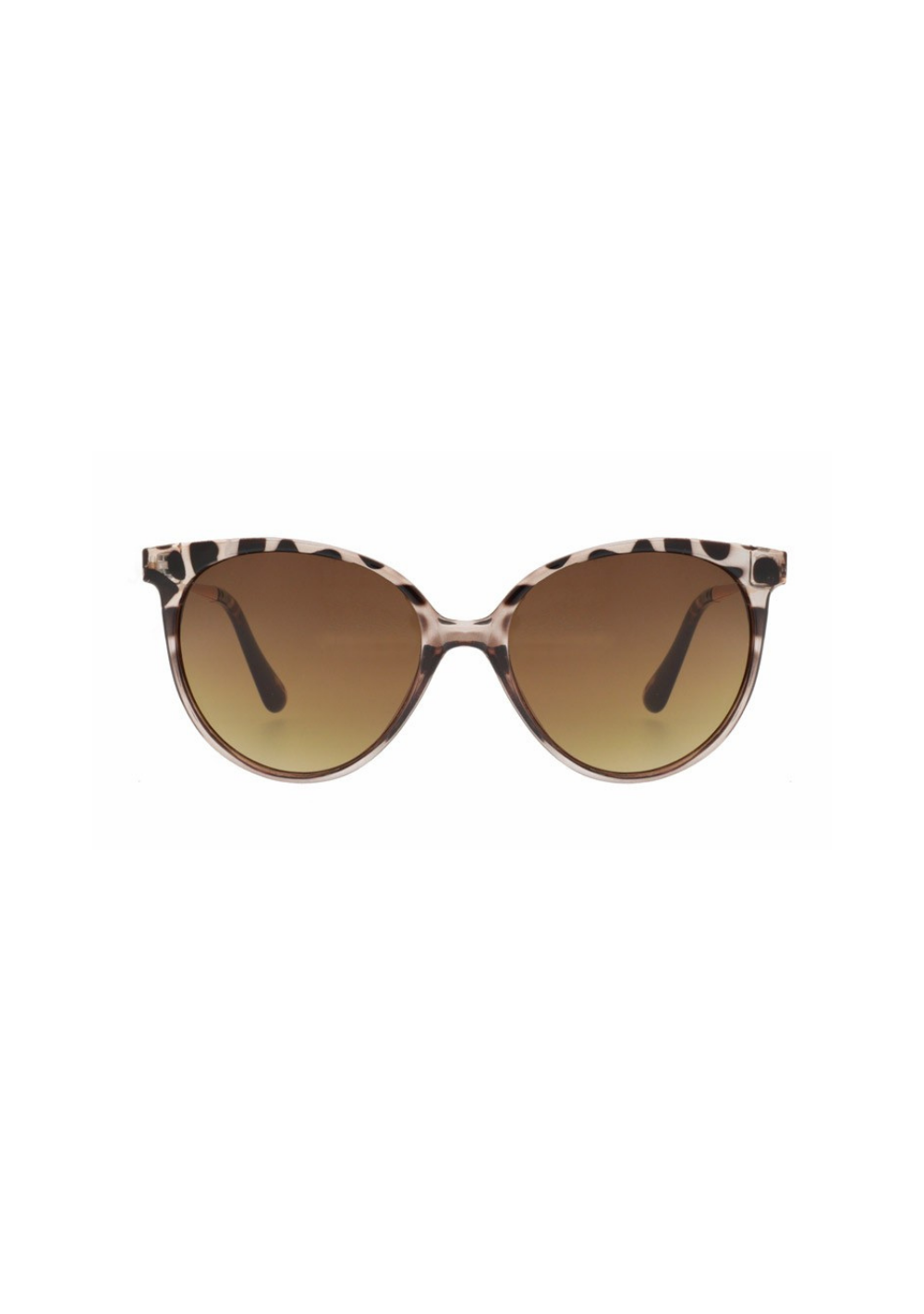 Occhiali da sole in policarbonato cat-eye Angèle ANG3 Leo Amber