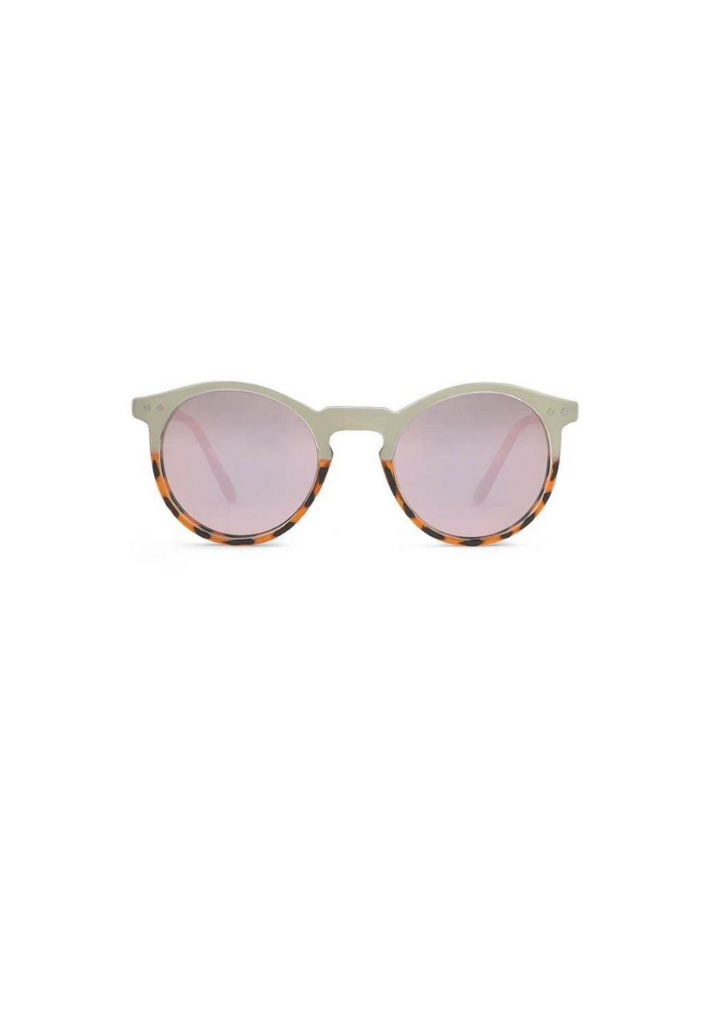 Occhiali da sole in policarbonato tondi Charles in town CIT21 Pink flash