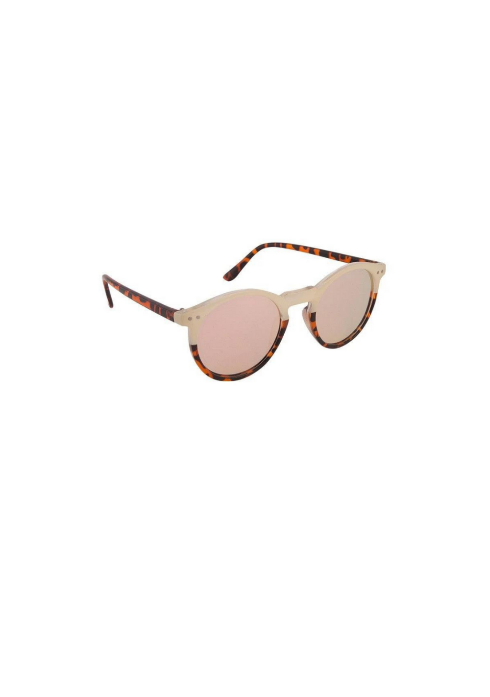 Occhiali da sole in policarbonato tondi Charles in town CIT21 Pink flash