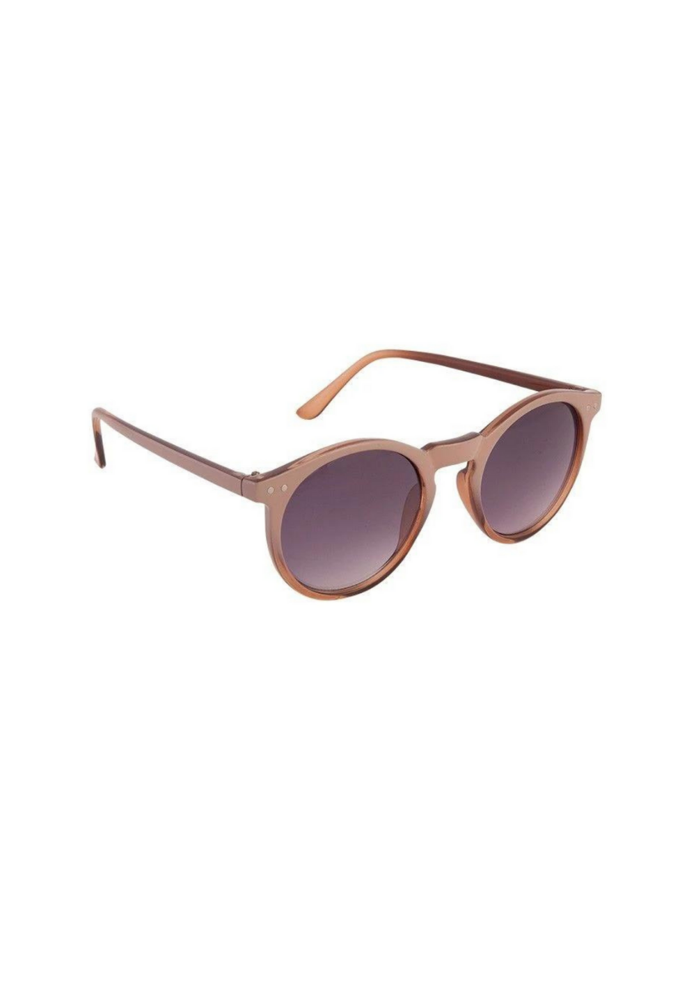 Occhiali da sole in policarbonato tondi Charles in town CIT80 Brown Beige