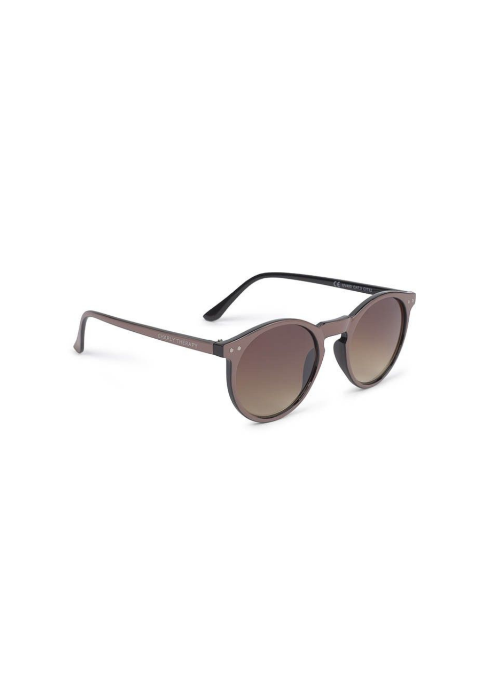 Occhiali da sole in policarbonato tondi Charles in town CIT82 Taupe