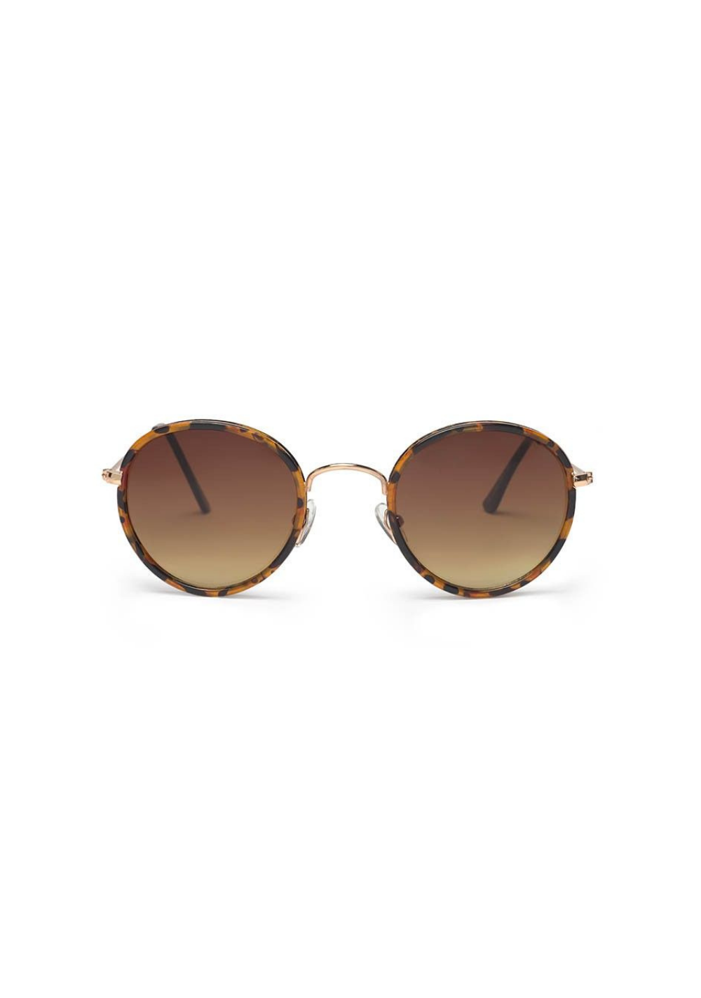 Occhiali da sole in policarbonato tondi Blackbird BB11 Tartaruga