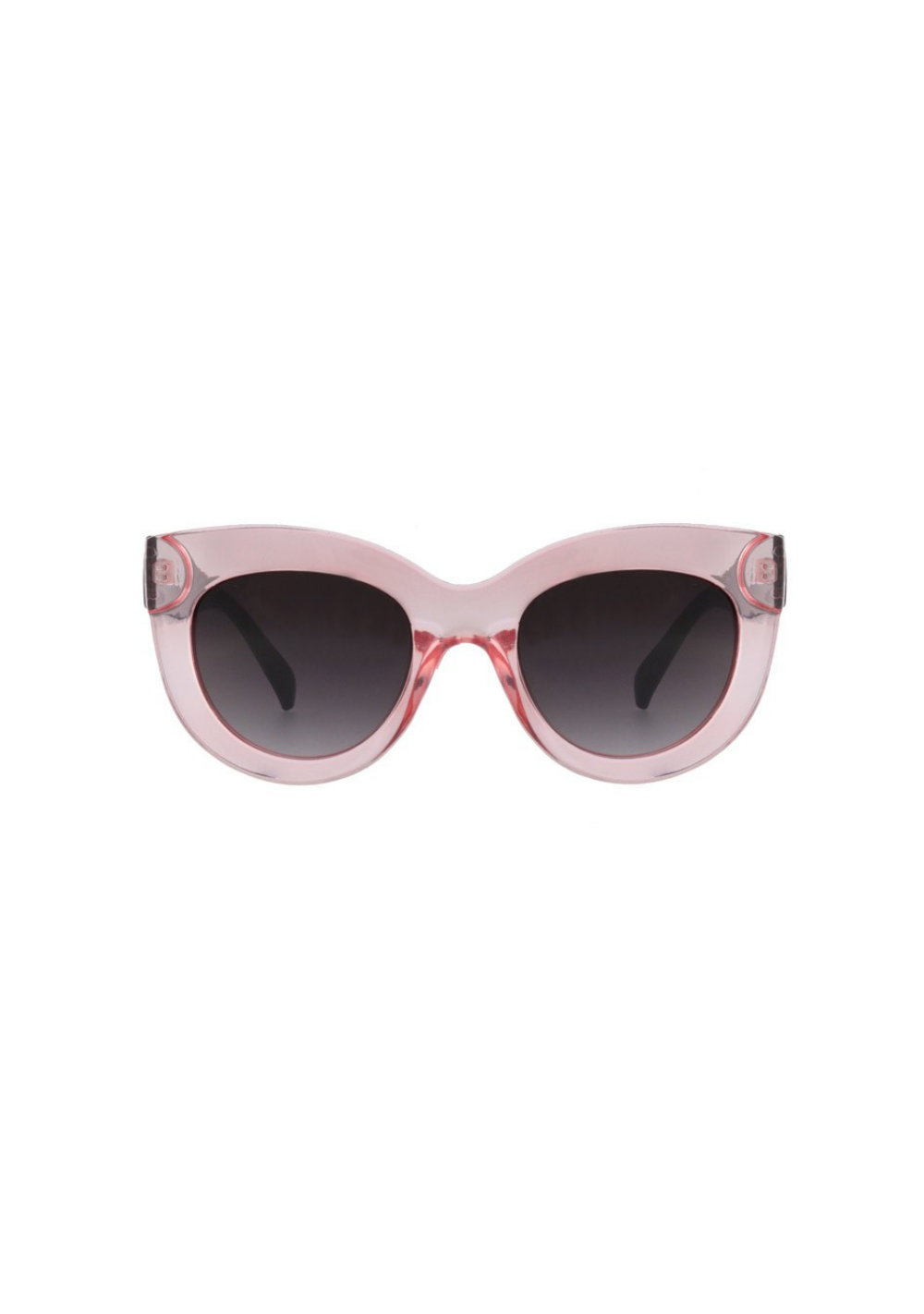 Occhiali da sole in policarbonato cat-eye grandi TIN 5 Tina Pink