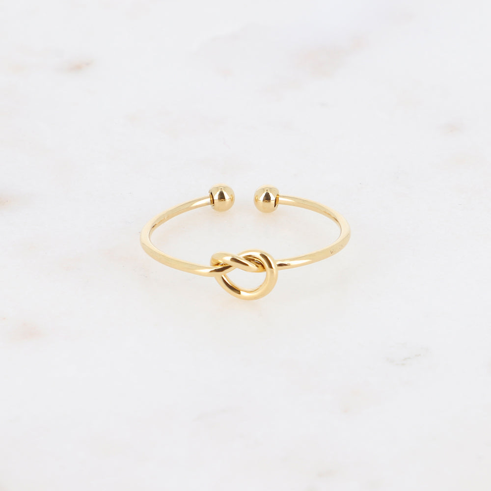 Anello regolabile con nodo