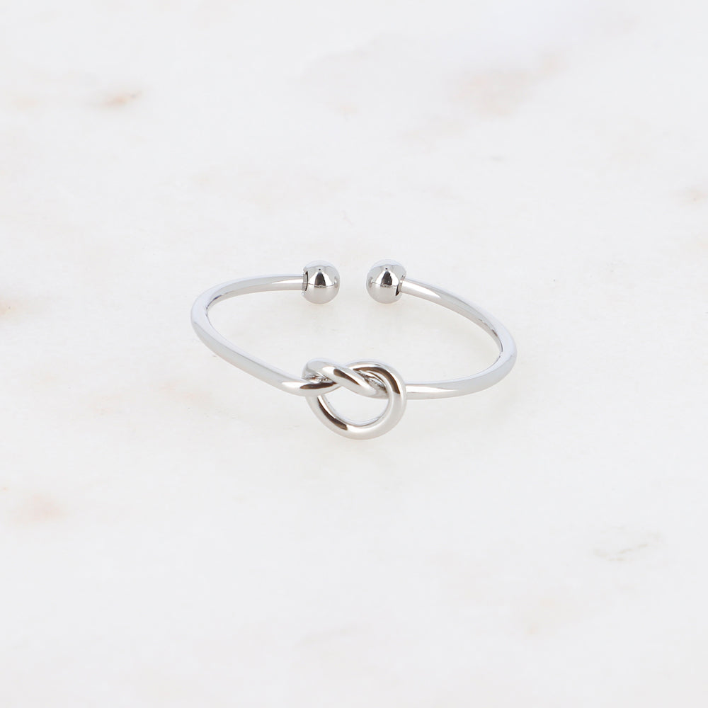 Anello regolabile con nodo