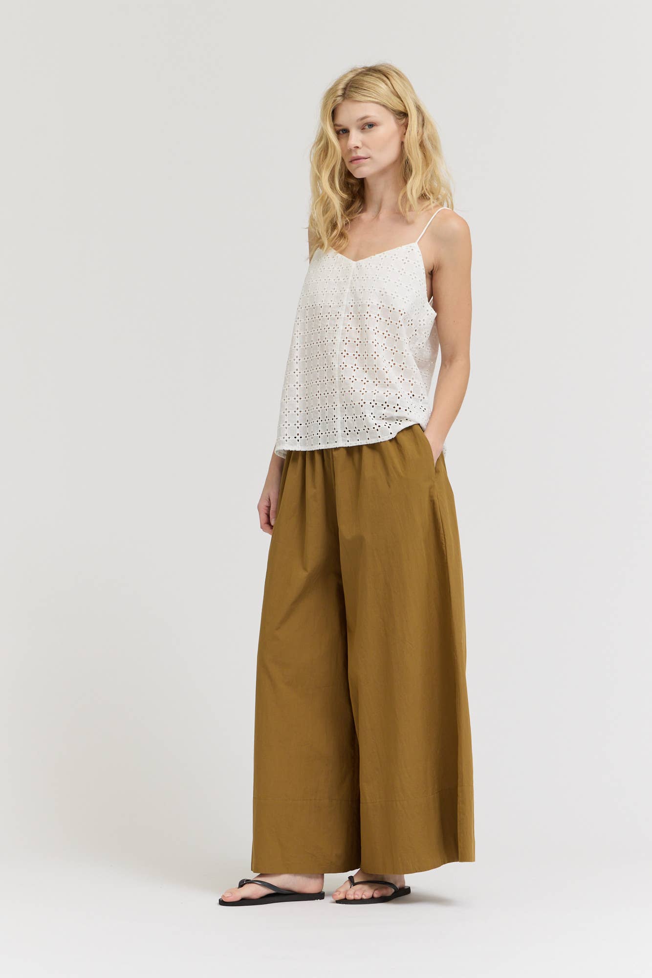 50951 - CULOTTE IN POPELINE DI COTONE