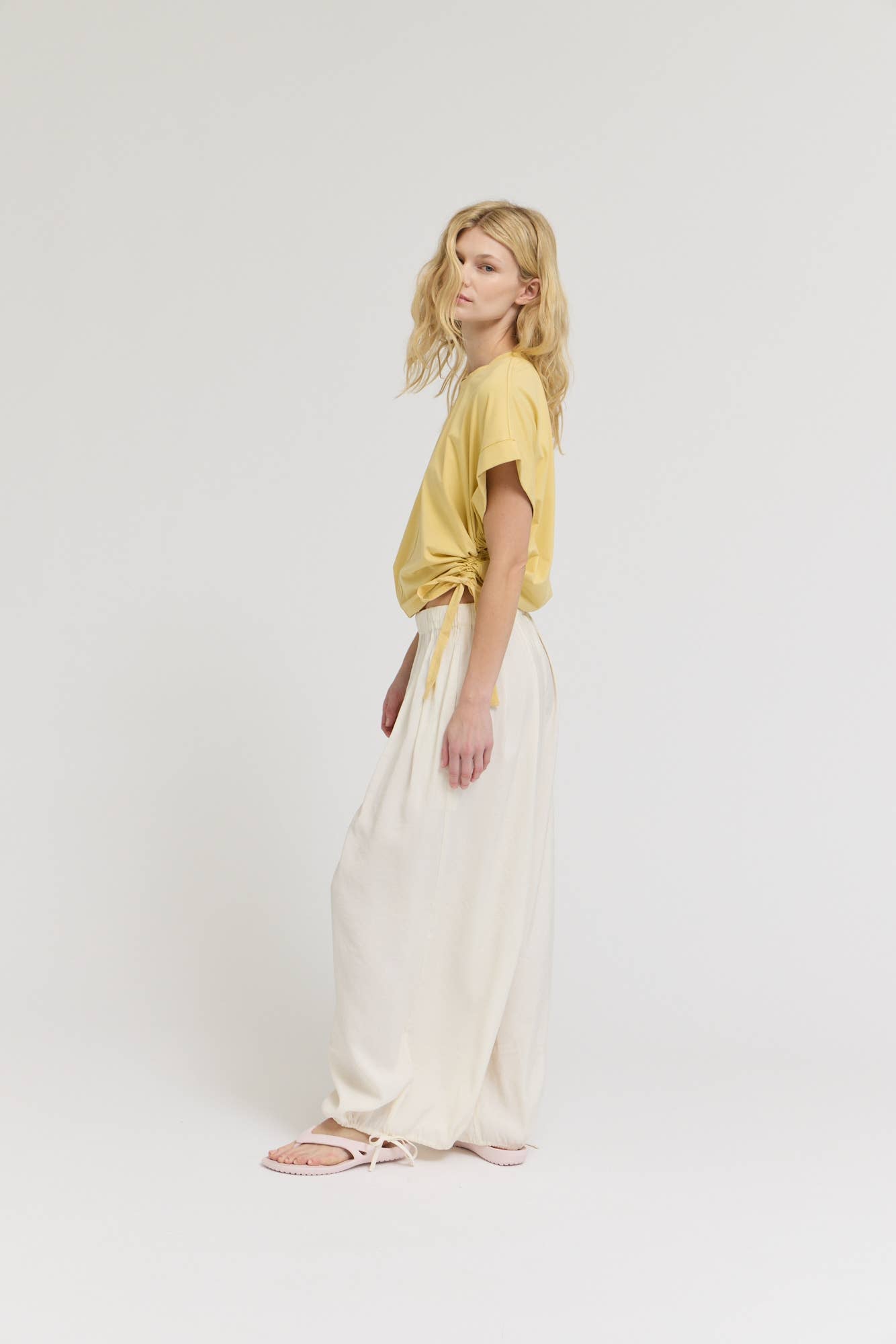 Boxi T-shirt con elastico laterale