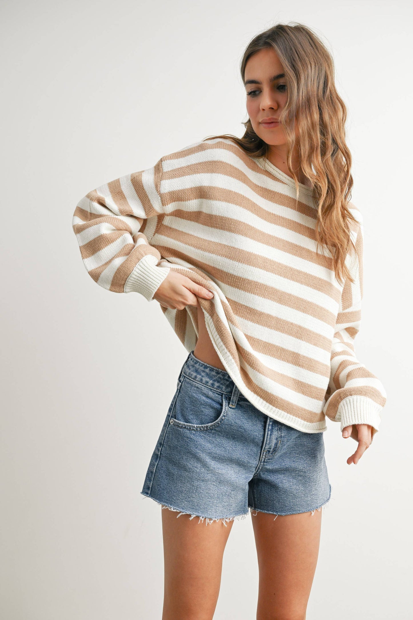 Maglione a righe - BMW7645