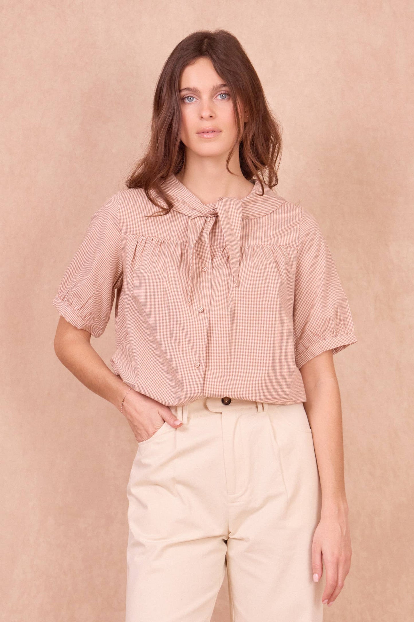 SUZANA Blusa in cotone