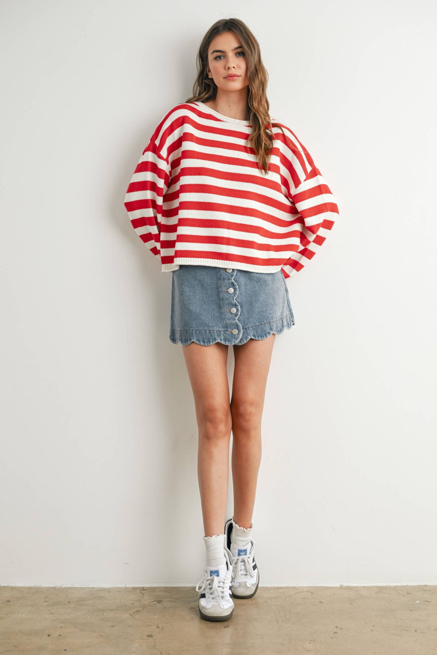 Maglione a righe - BMW7645