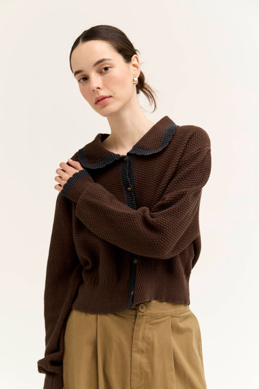 Cardigan in maglia
