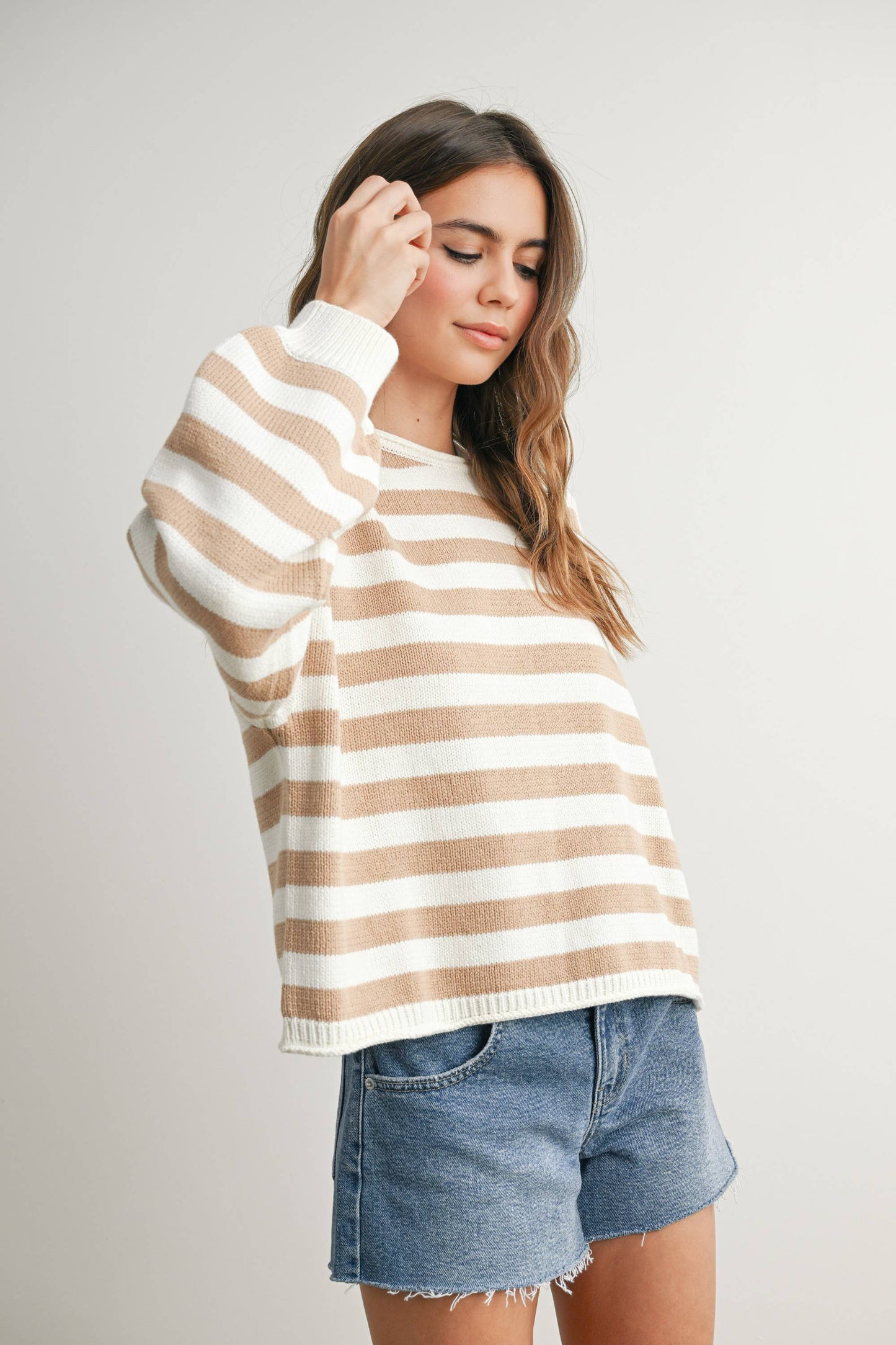 Maglione a righe - BMW7645