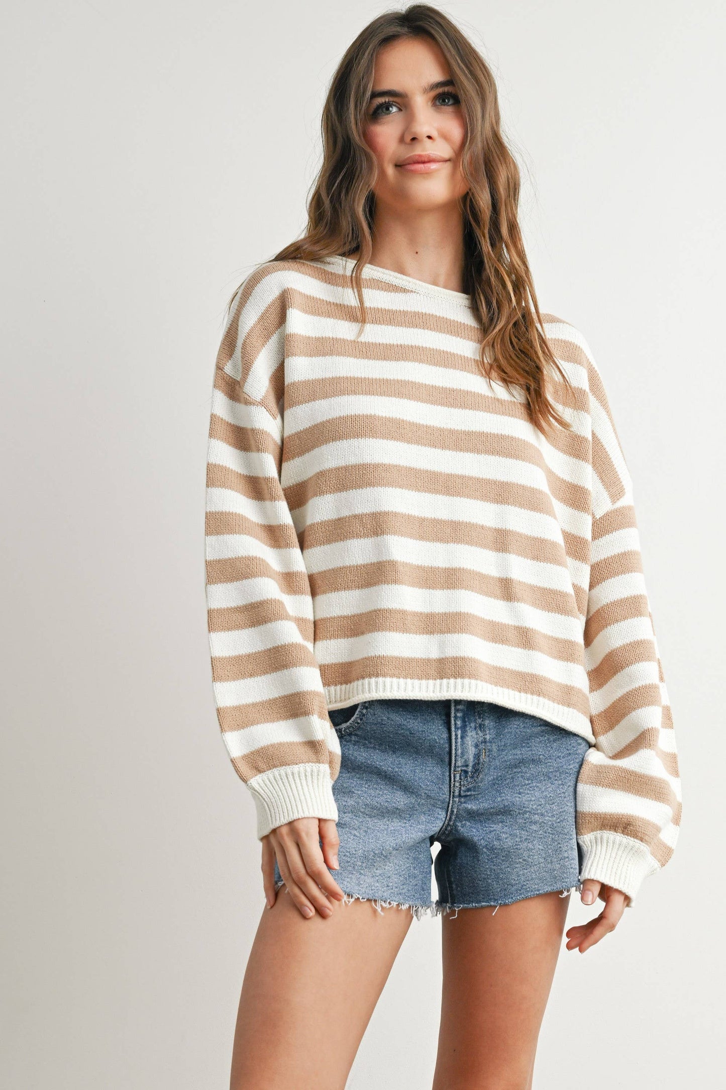 Maglione a righe - BMW7645