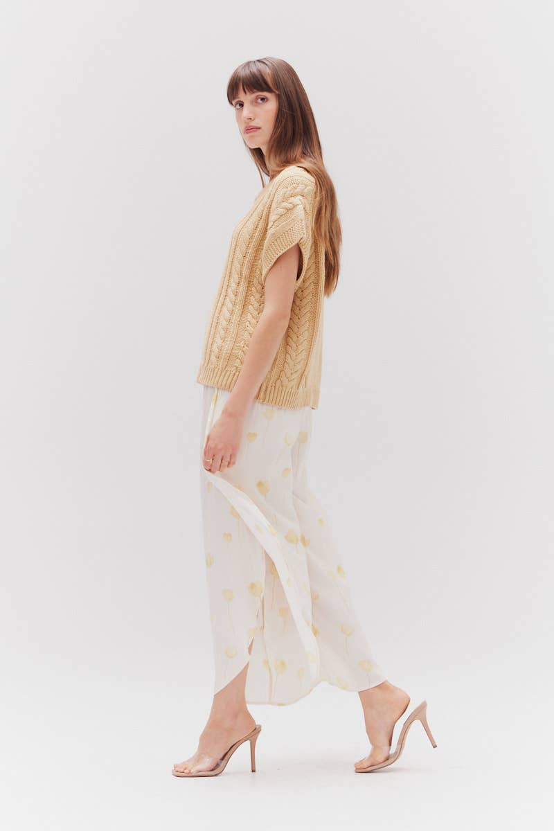 41862 - GILET ESTIVO IN MAGLIA