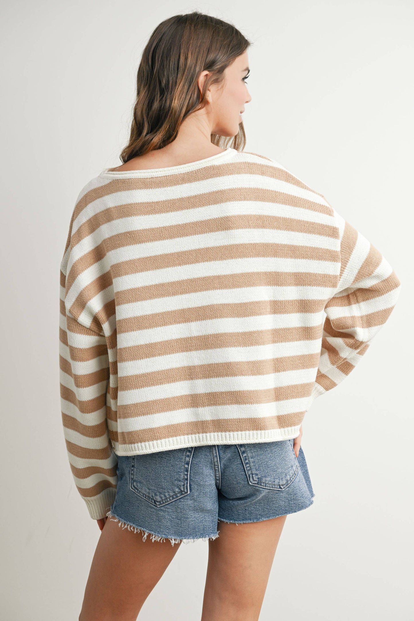 Maglione a righe - BMW7645