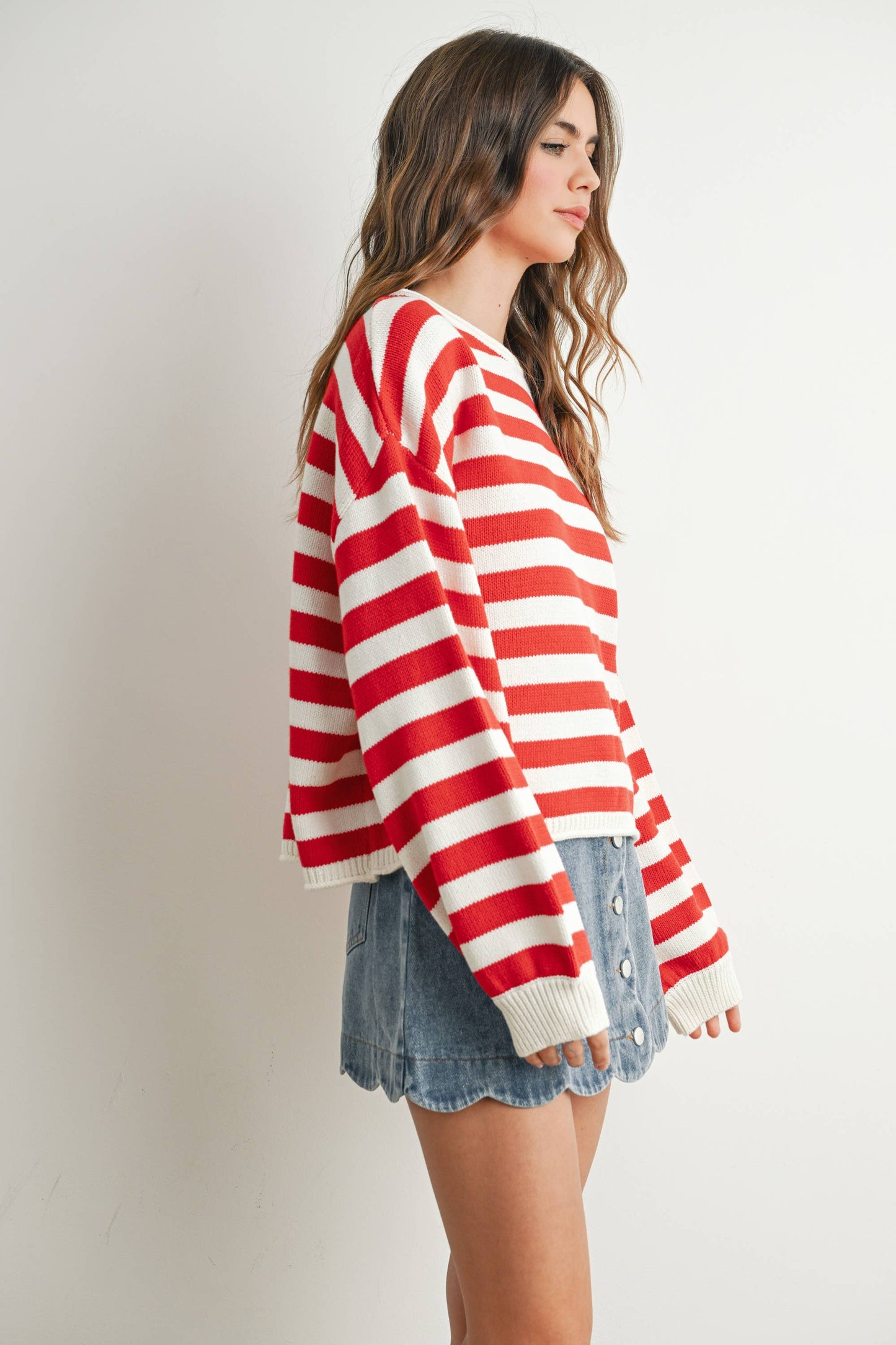 Maglione a righe - BMW7645