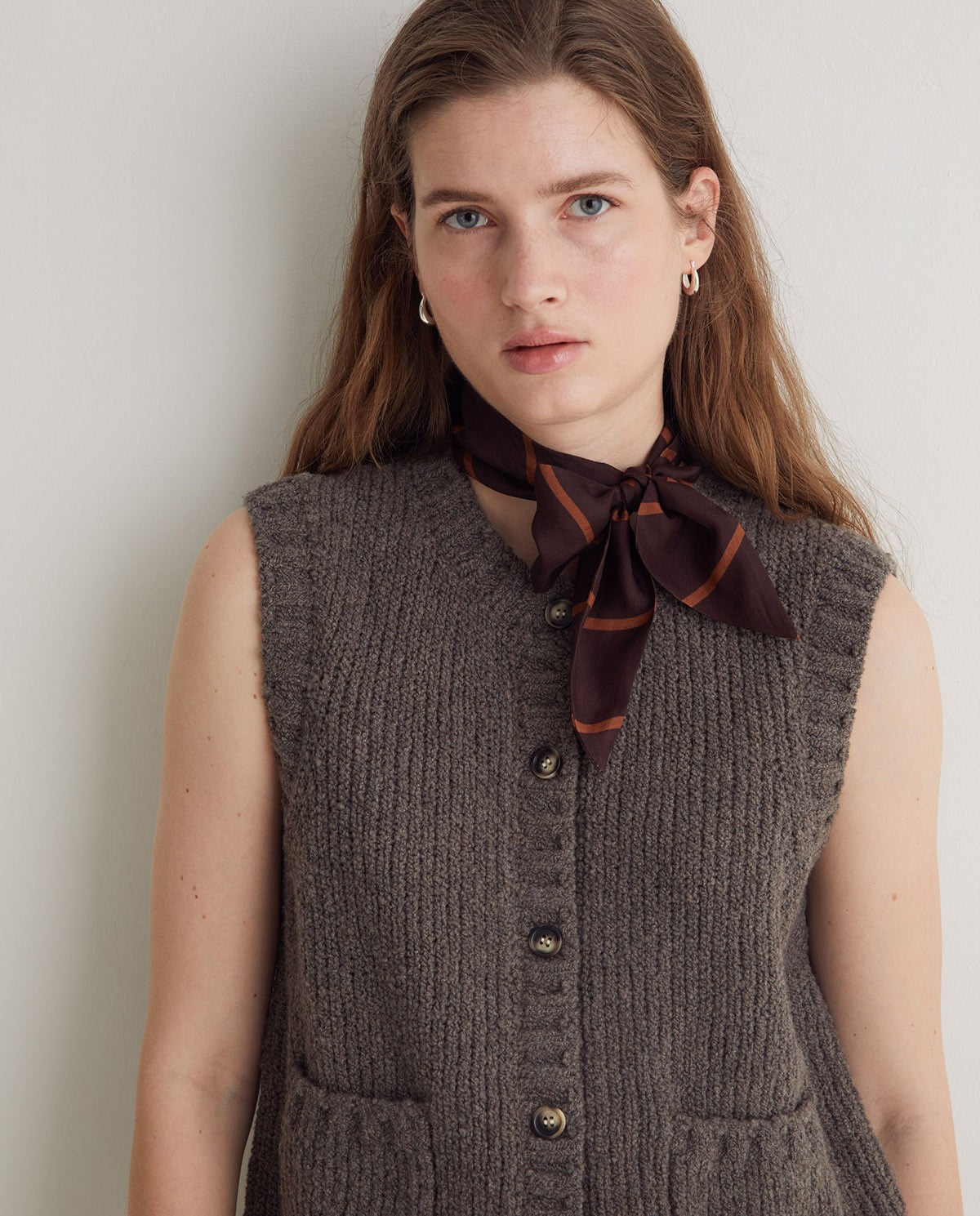Gilet in lana merino