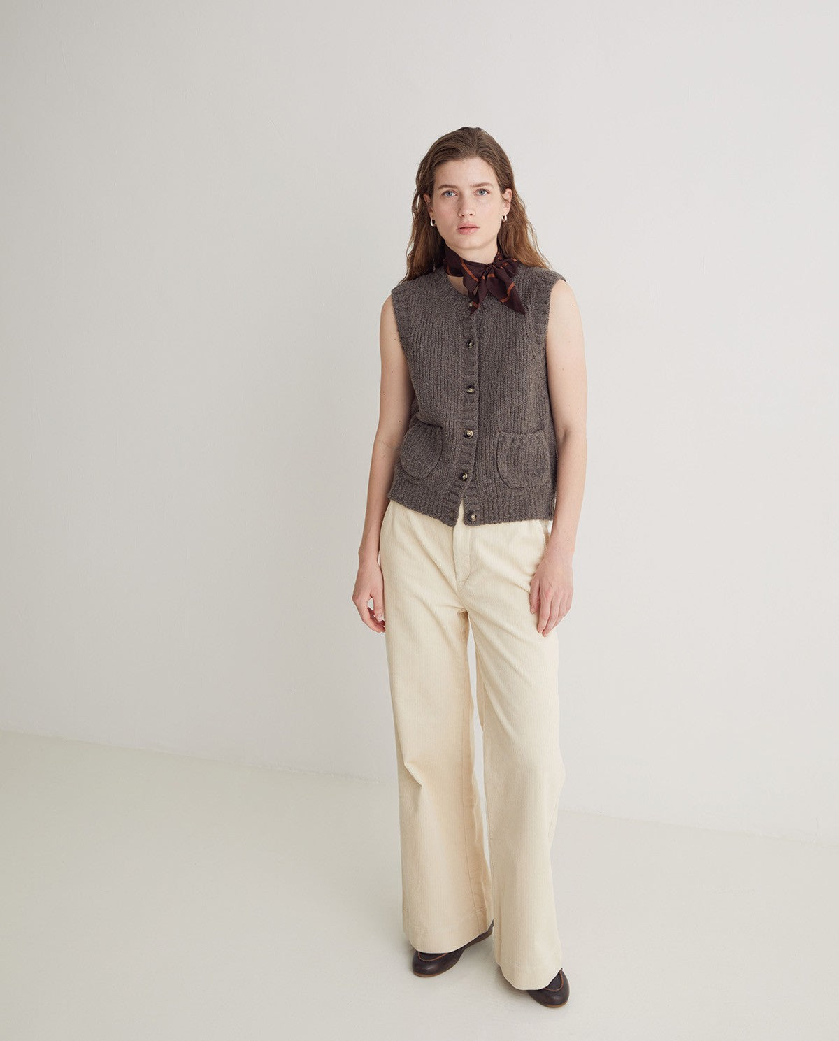 Gilet in lana merino