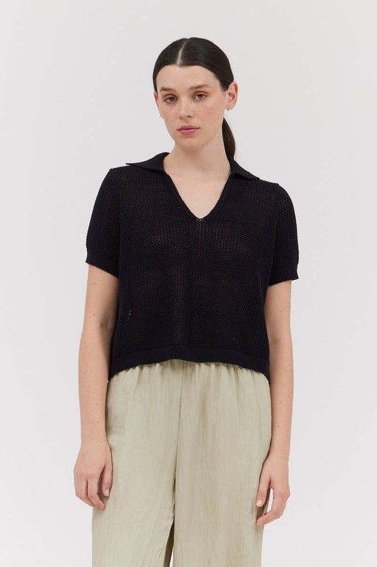 41845 - MAGLIA CAMICIA IN COTONE