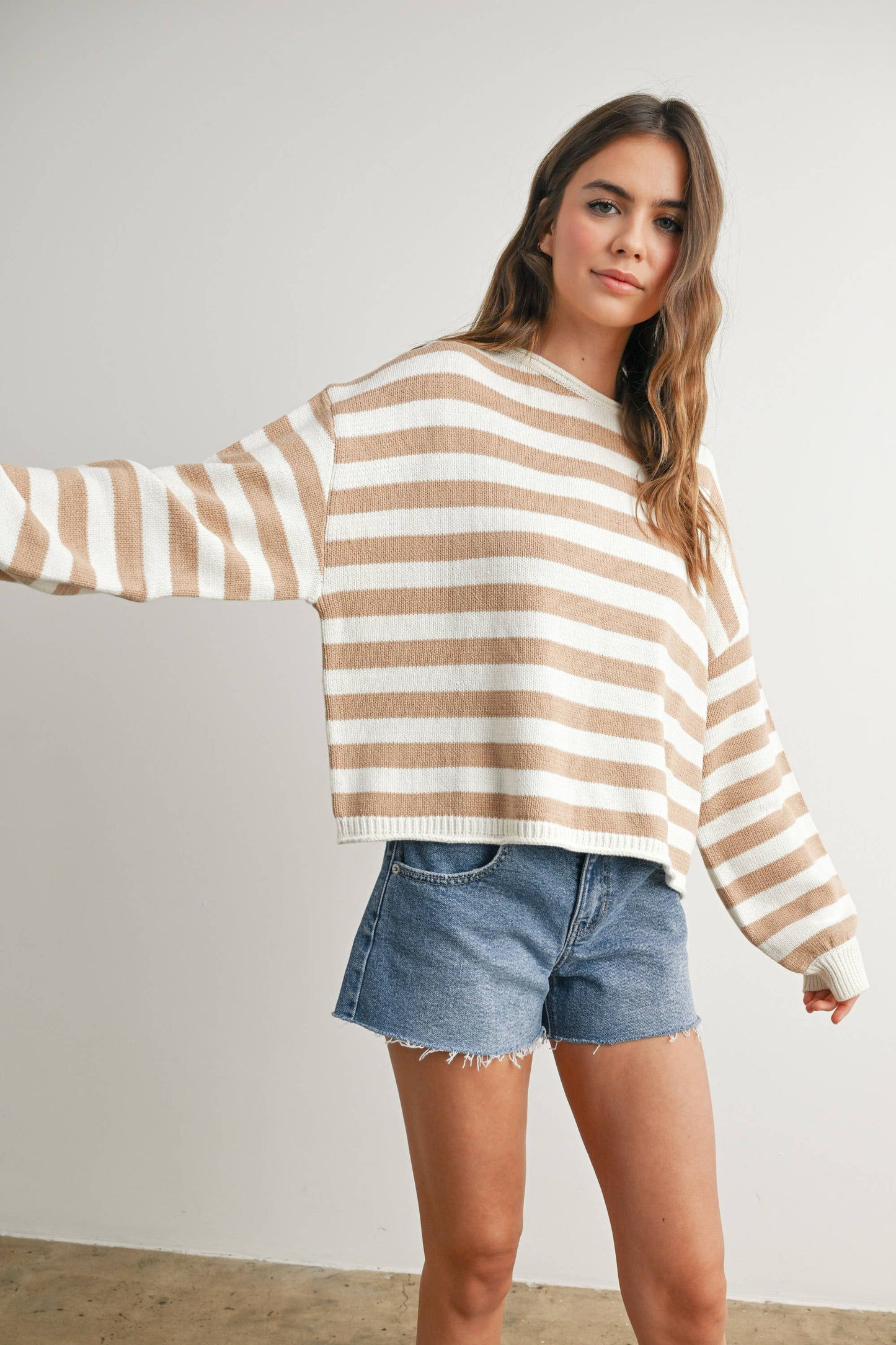 Maglione a righe - BMW7645
