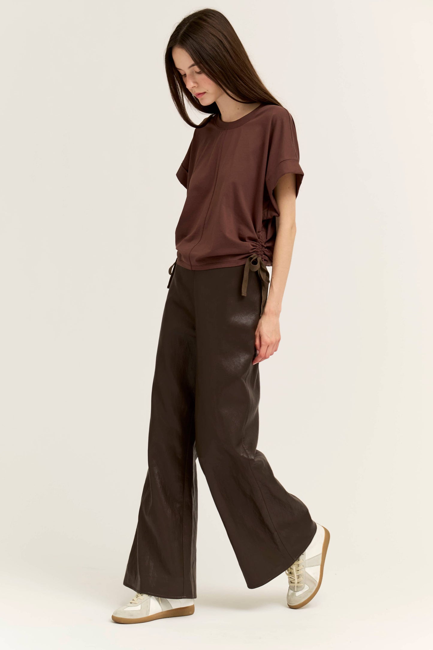 Boxi T-shirt con elastico laterale