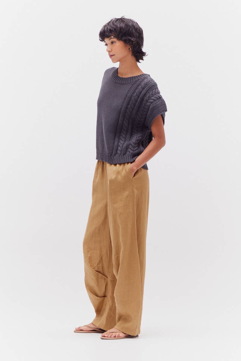 41862 - GILET ESTIVO IN MAGLIA