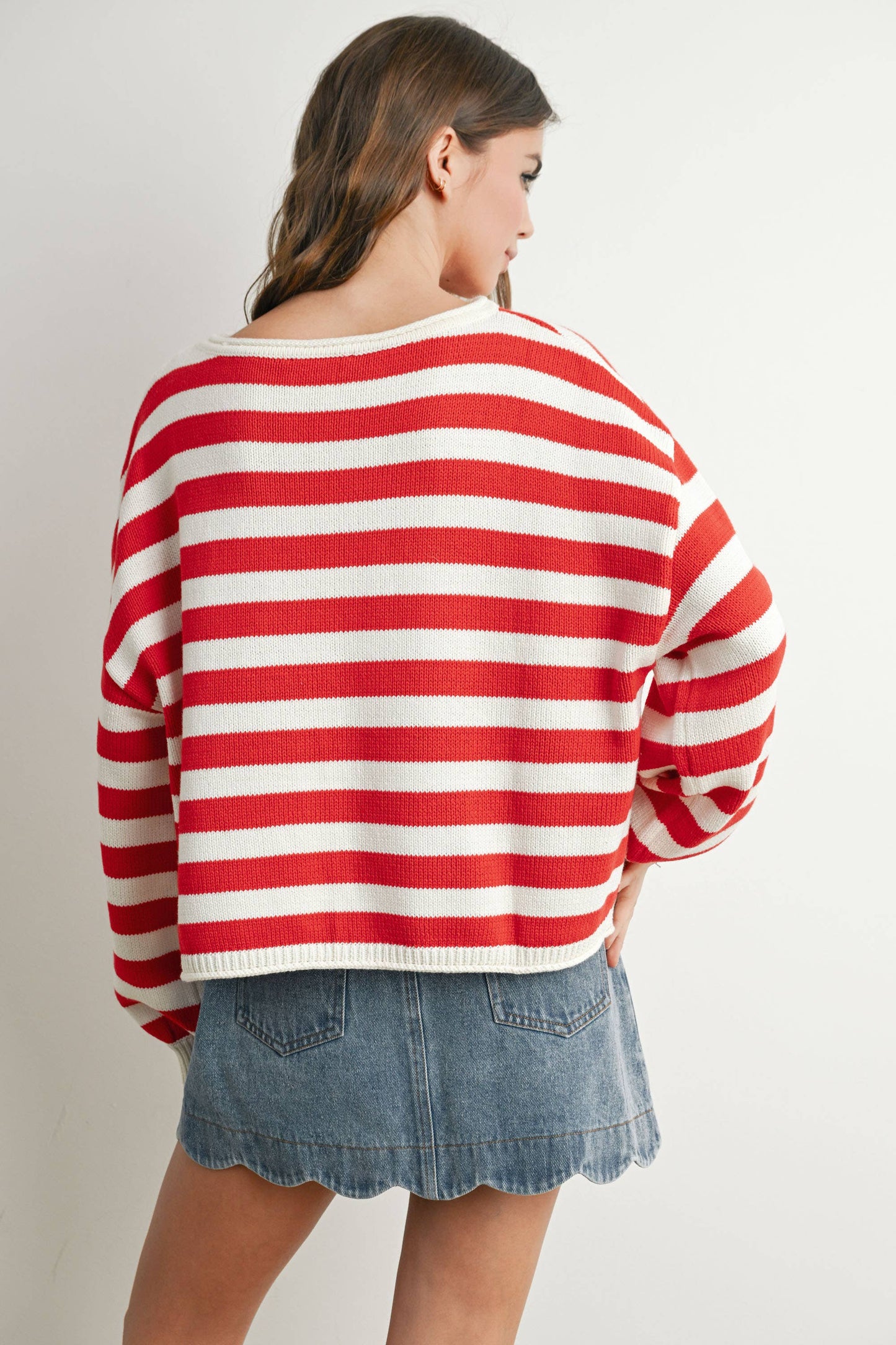 Maglione a righe - BMW7645