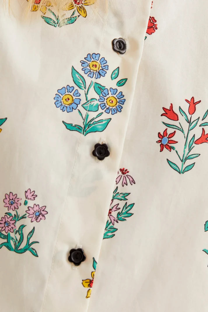Top con stampa gardener