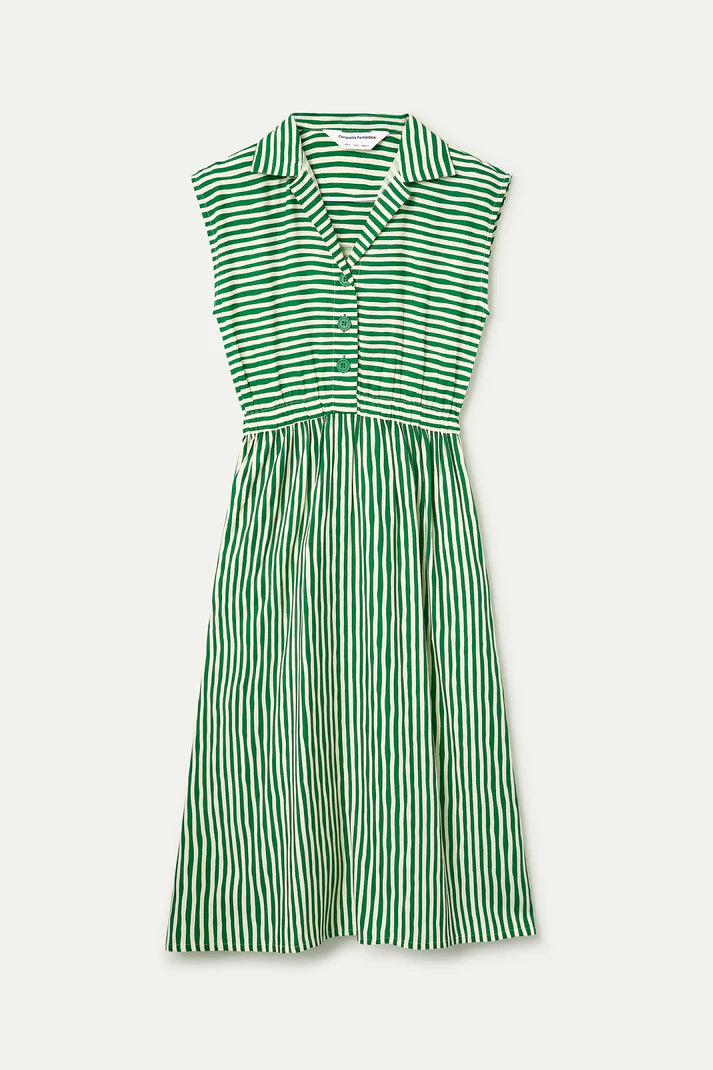 Long dress a righe