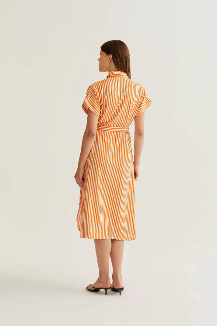 Abito lungo orange