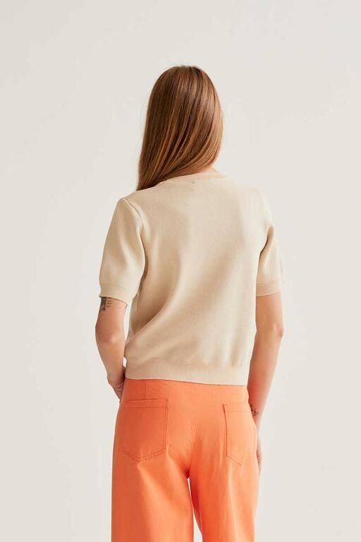 Maglia con tulipano