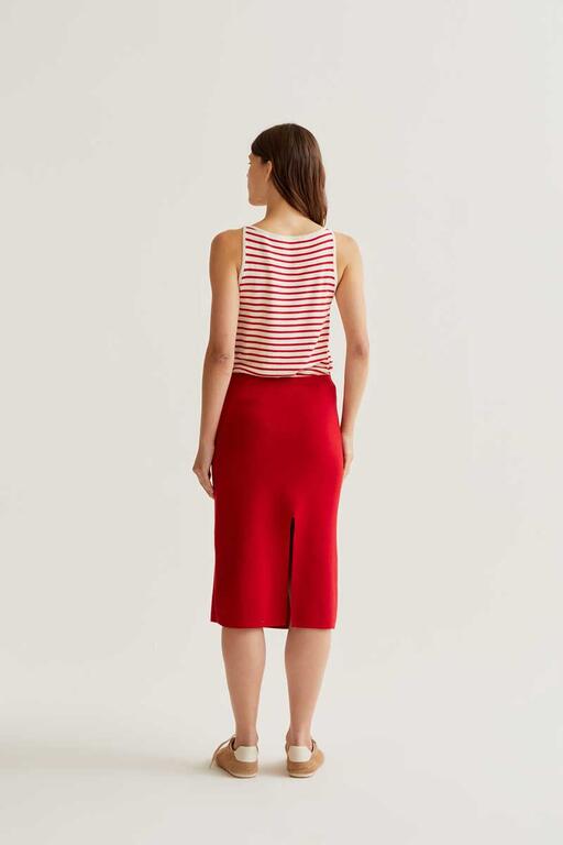 Gonna tubino in maglia