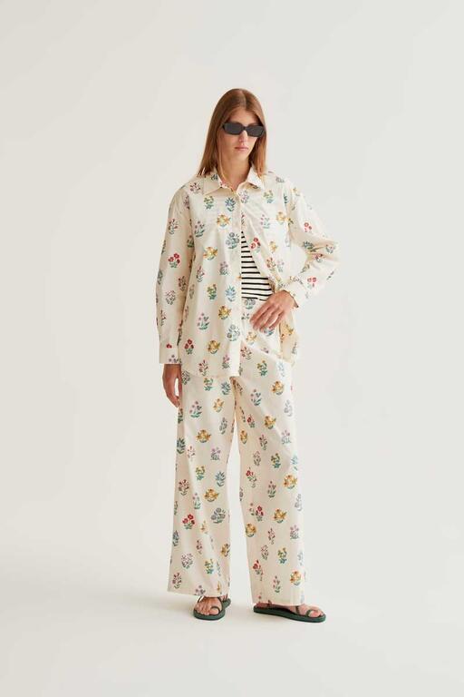 Pant lungo stampato