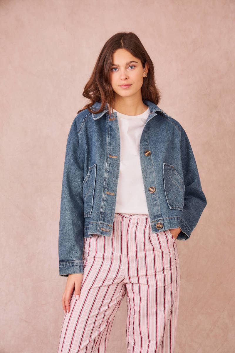 Giacca in denim VERSAILLES