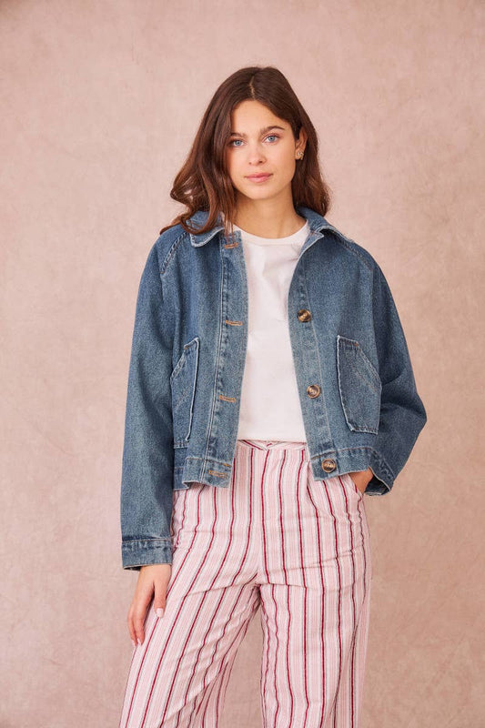 Giacca in denim VERSAILLES