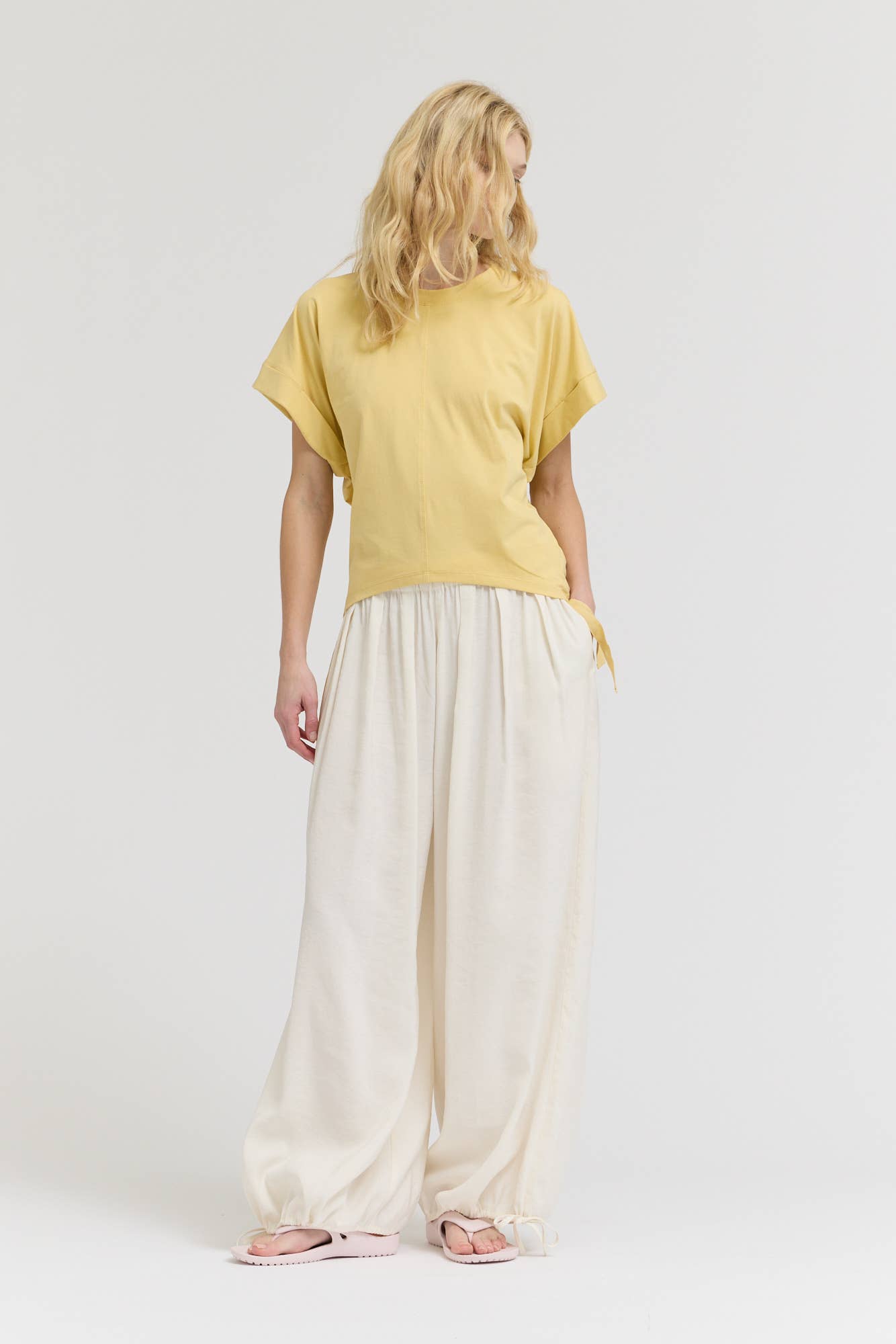 Boxi T-shirt con elastico laterale