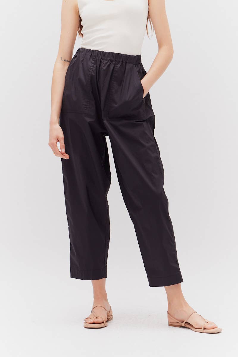 Pantaloni in popeline di cotone