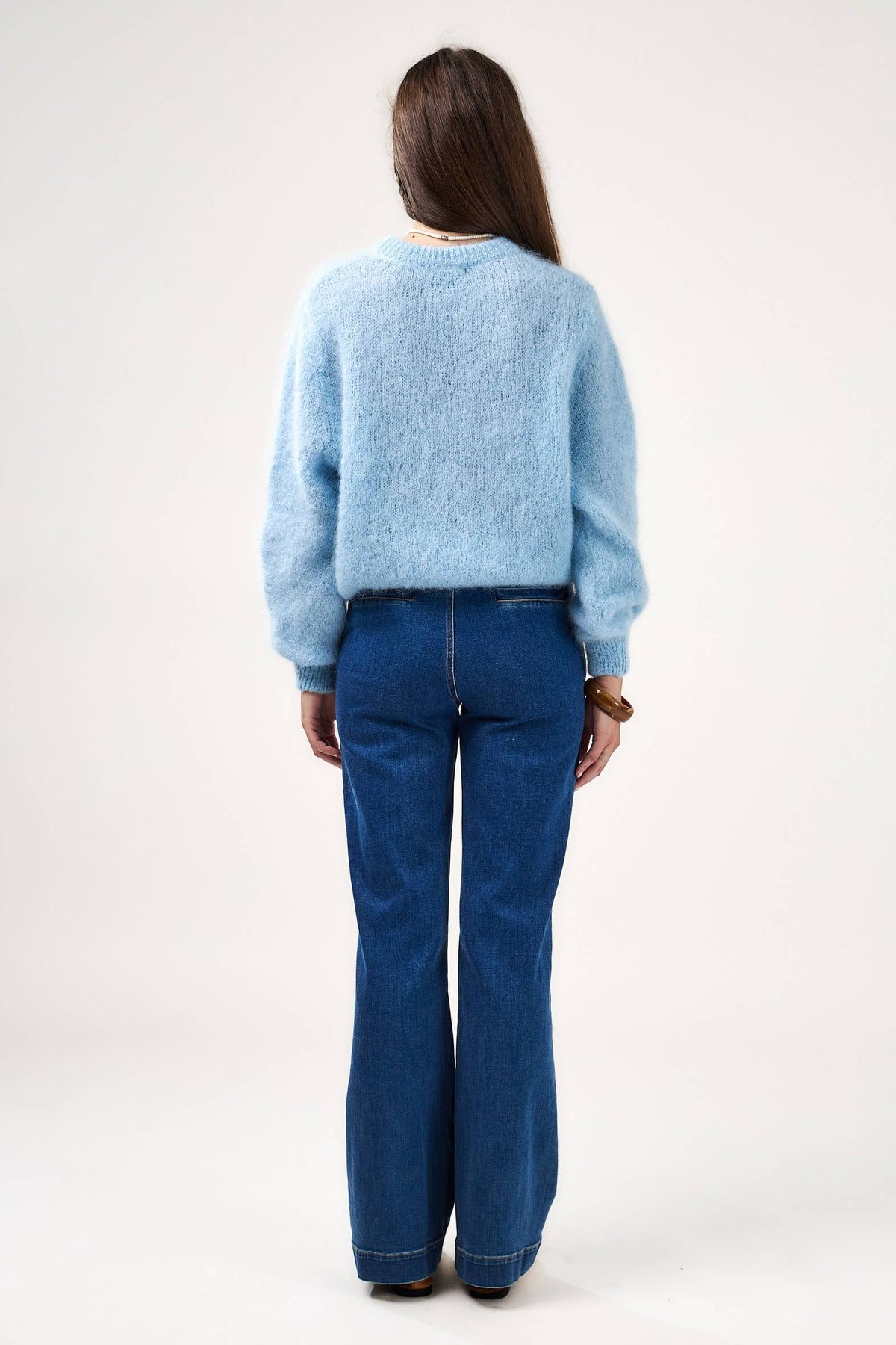 Pull in misto lana mohair