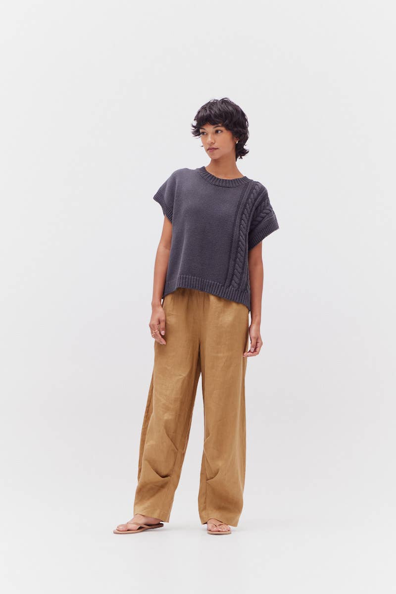 41862 - GILET ESTIVO IN MAGLIA
