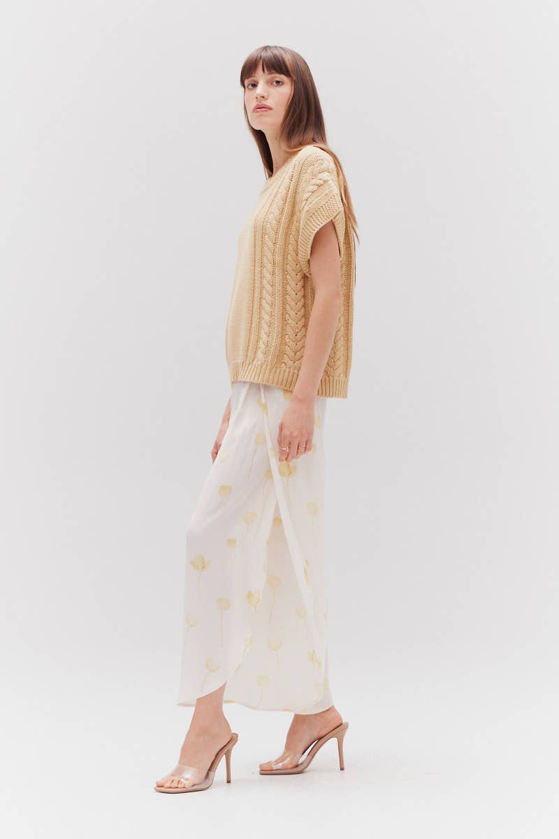 41862 - GILET ESTIVO IN MAGLIA