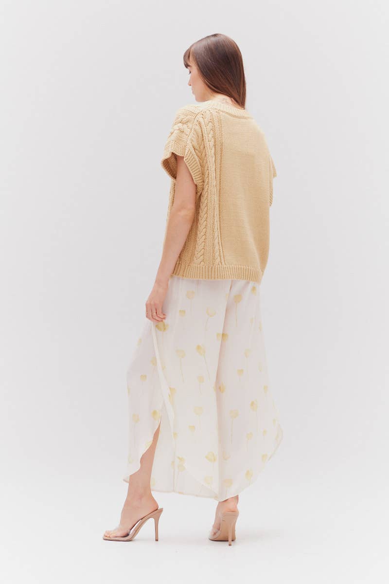 41862 - GILET ESTIVO IN MAGLIA