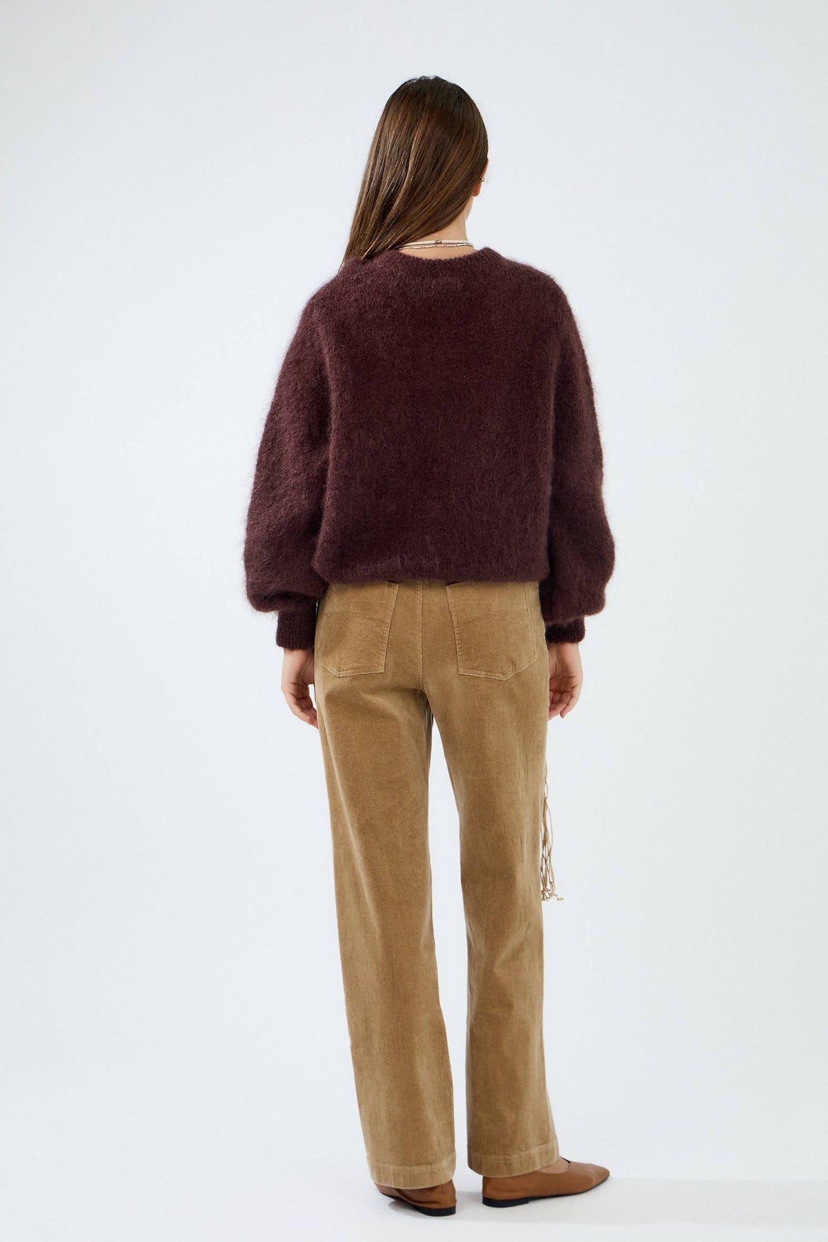Pull in misto lana mohair