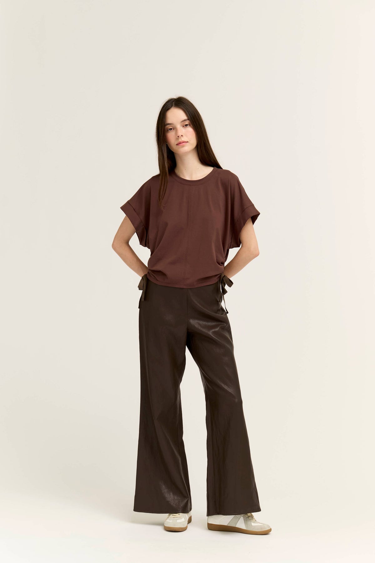Boxi T-shirt con elastico laterale