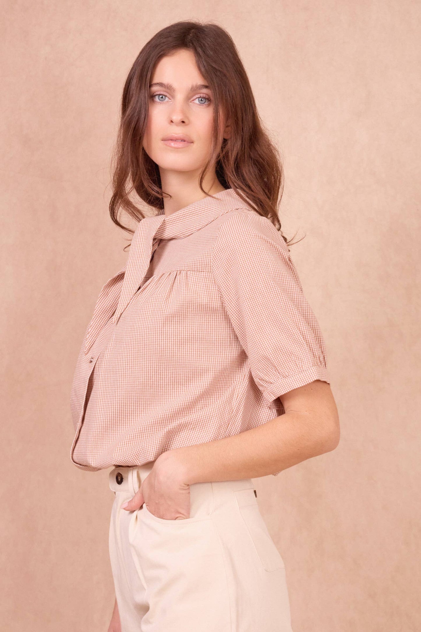 SUZANA Blusa in cotone