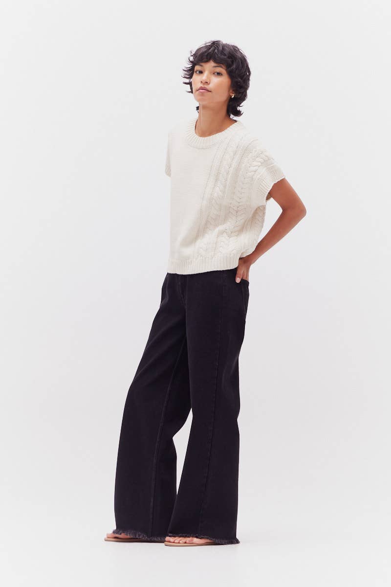 41862 - GILET ESTIVO IN MAGLIA
