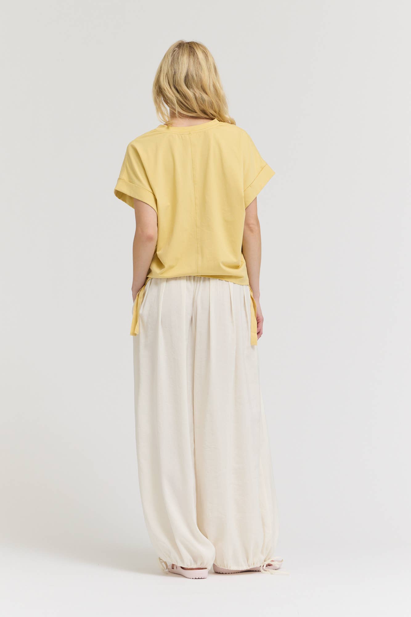 Boxi T-shirt con elastico laterale