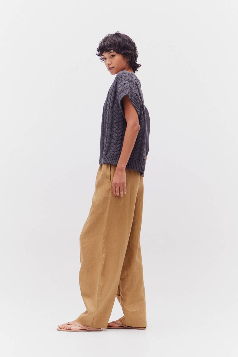 41862 - GILET ESTIVO IN MAGLIA