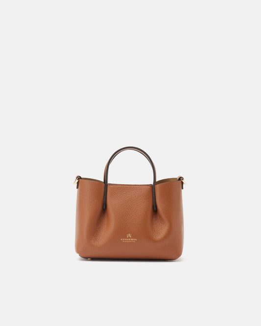 Candy mini tote Bag colore caramel
