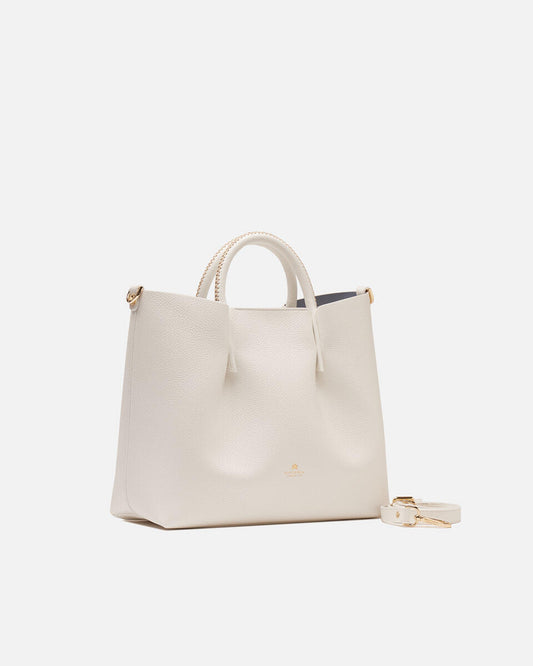 Candy Large tote colore bianco